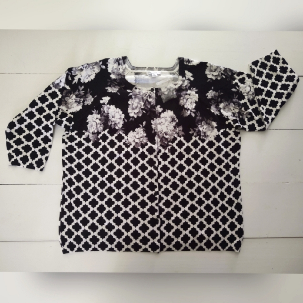 Isaac Mizrahi Live cardigan sweater XL